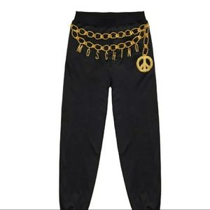 H&M Moschino Joggers with applique